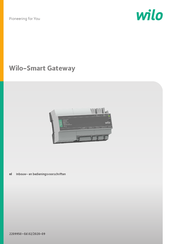 Wilo Smart Gateway Inbouw- En Bedieningsvoorschriften