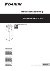 Daikin Altherma 3 R ECH2O EHSX08P50EF Installatiehandleiding