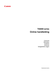 Canon TS5000 Series Online Handleiding