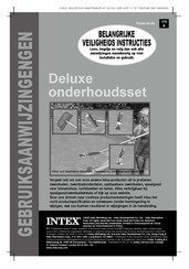 Intex Deluxe Gebruiksaanwijzing