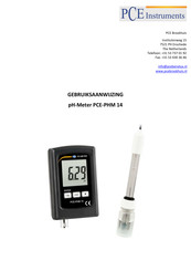 PCE Instruments PCE-PHM 14 Gebruiksaanwijzing