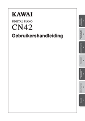 Kawai CN42 Gebruikershandleiding