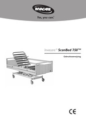 Invacare ScanBed 750 Gebruiksaanwijzing