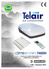 Telair clima e-Van 7400H Installatiehandleiding En Gebruiksaanwijzing