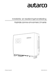 Autarco S2.LH5000 Installatie- En Bedieningshandleiding