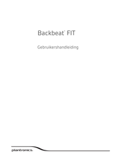 Plantronics BackBeat FIT Gebruikershandleiding