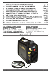 Cebora POCKET PULSE MIG 1820/M Gebruiksaanwijzing