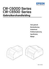 Epson CW-C6500 Series Gebruikershandleiding