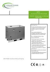 DriSteem GTS-700 Originele Montage- En Bedrijfshandleiding