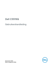 Dell C5519Qc Gebruikershandleiding