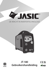 Jasic JT-180 Gebruikershandleiding