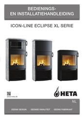 Heta Icon-Line Eclipse XL Series Bedienings- En Installatiehandleiding