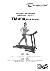 Christopeit Sport TM 300 Black Edition Montage- En Bedieningshandleiding