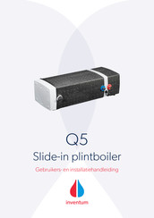 Inventum Slide-in Q5 Gebruikers- En Installatiehandleiding