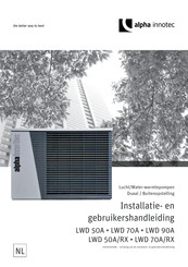 alpha innotec LWD 50A/RX Installatie- En Gebruikershandleiding