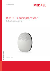 Medel RONDO 3 audioprocessor Gebruiksaanwijzing