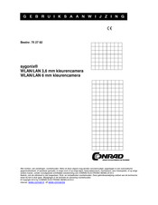 Conrad sygonix 75 27 82 Gebruiksaanwijzing