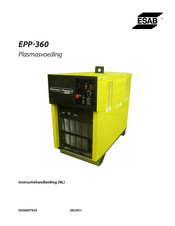 ESAB EPP-360 Instructiehandleiding