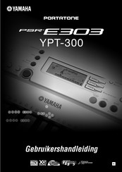 Yamaha PORTATONE PSR-R303 Gebruikershandleiding