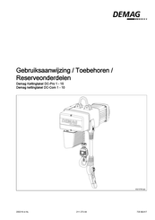 Demag DC-Com 2 Gebruiksaanwijzing