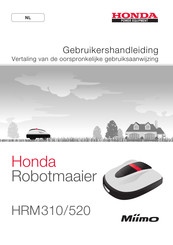 Honda Miimo HRM310 Gebruikershandleiding