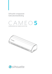 Silhouette CAMEO5 Gebruikershandleiding