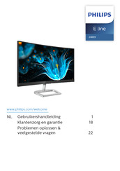 Philips 248E9 Gebruikershandleiding