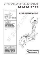 Pro-Form PFEVEL7985.0 Gebruiksaanwijzing