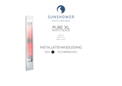 Sunshower PURE XL Installatiehandleiding