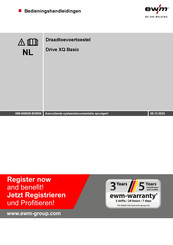 EWM Drive XQ IC Basic 200 Bedieningshandleidingen