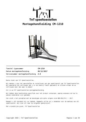 TNT CM-1210 Montagehandleiding