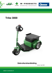 M-Products Trike 3000 Gebruikershandleiding