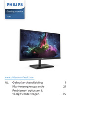 Philips 272E1 Gebruikershandleiding