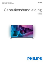 Philips 43PUS7100 Gebruikershandleiding