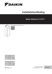 Daikin Altherma 3 H HT F ETVH16S23E 6V Series Installatiehandleiding