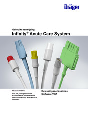 Dräger Infinity Acute Care System Gebruiksaanwijzing
