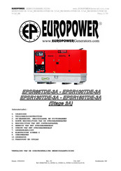 EuroPower EPSR130TDE-3A Gebruiksaanwijzing