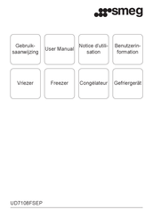 Smeg UD7108FSEP Gebruiksaanwijzing