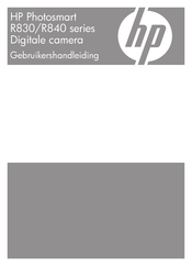 HP Photosmart R840 Series Gebruikershandleiding