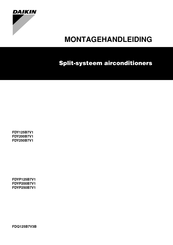 Daikin FDYP125B7V1 Montagehandleiding