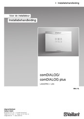 Vaillant comDIALOG plus Installatiehandleiding