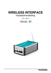 Mastervolt WIRELESS INTERFACE Installatiehandleiding