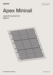 Autarco Apex Minirail Installatiehandleiding