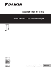 Daikin Altherma EHBH11CB Installatiehandleiding