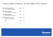 Truma iNet X Pro Panel Gebruiksaanwijzing