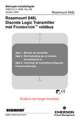 Emerson Rosemount 848L Installatiegids