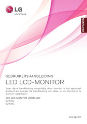 LG E2370V Gebruikershandleiding