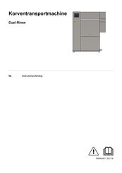 Electrolux Professional Dual-Rinse Series Gebruikershandleiding