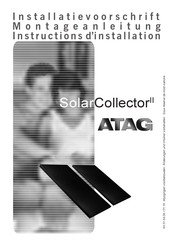 Atag SolarCollector II Montagehandleiding