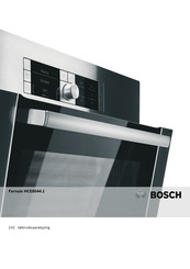 Bosch HCE8544 1 Series Gebruiksaanwijzing